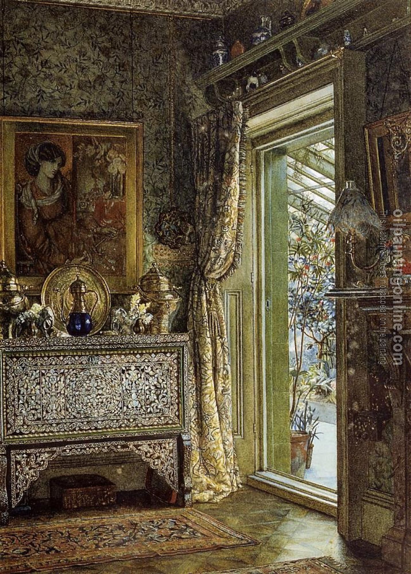 Alma-Tadema, Sir Lawrence - Drawing Room, Holland Park